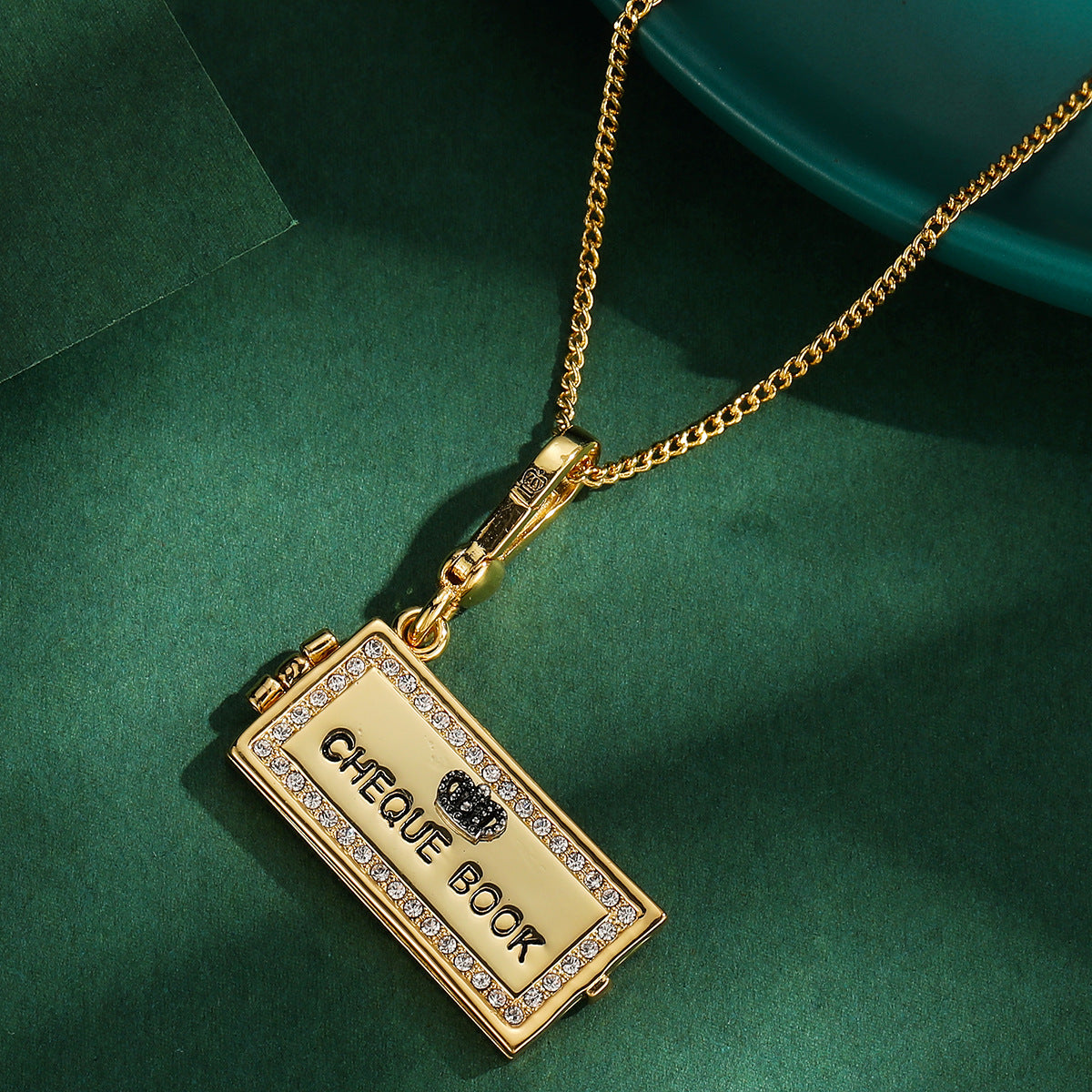 Crown Square Openable Enamel Alphabet